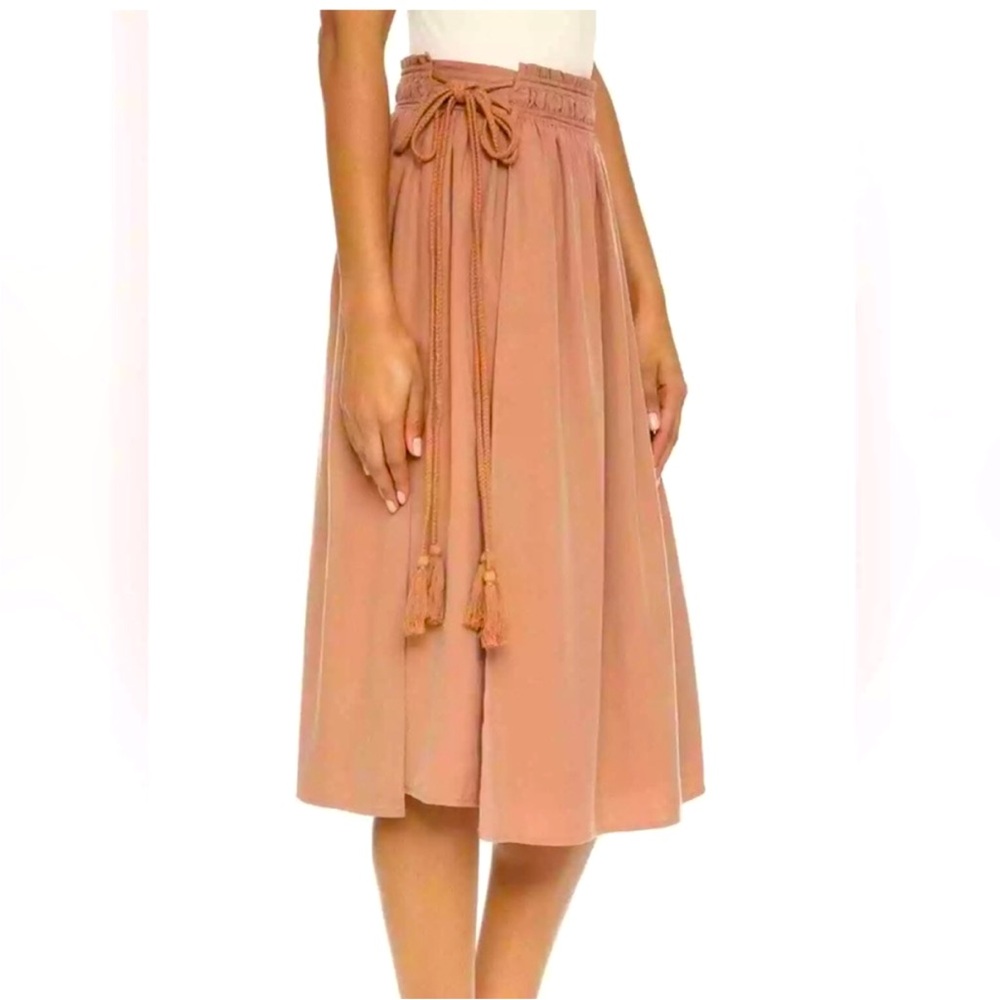 Apiece Apart $380 Assisi midi Length Wabi Skirt XS